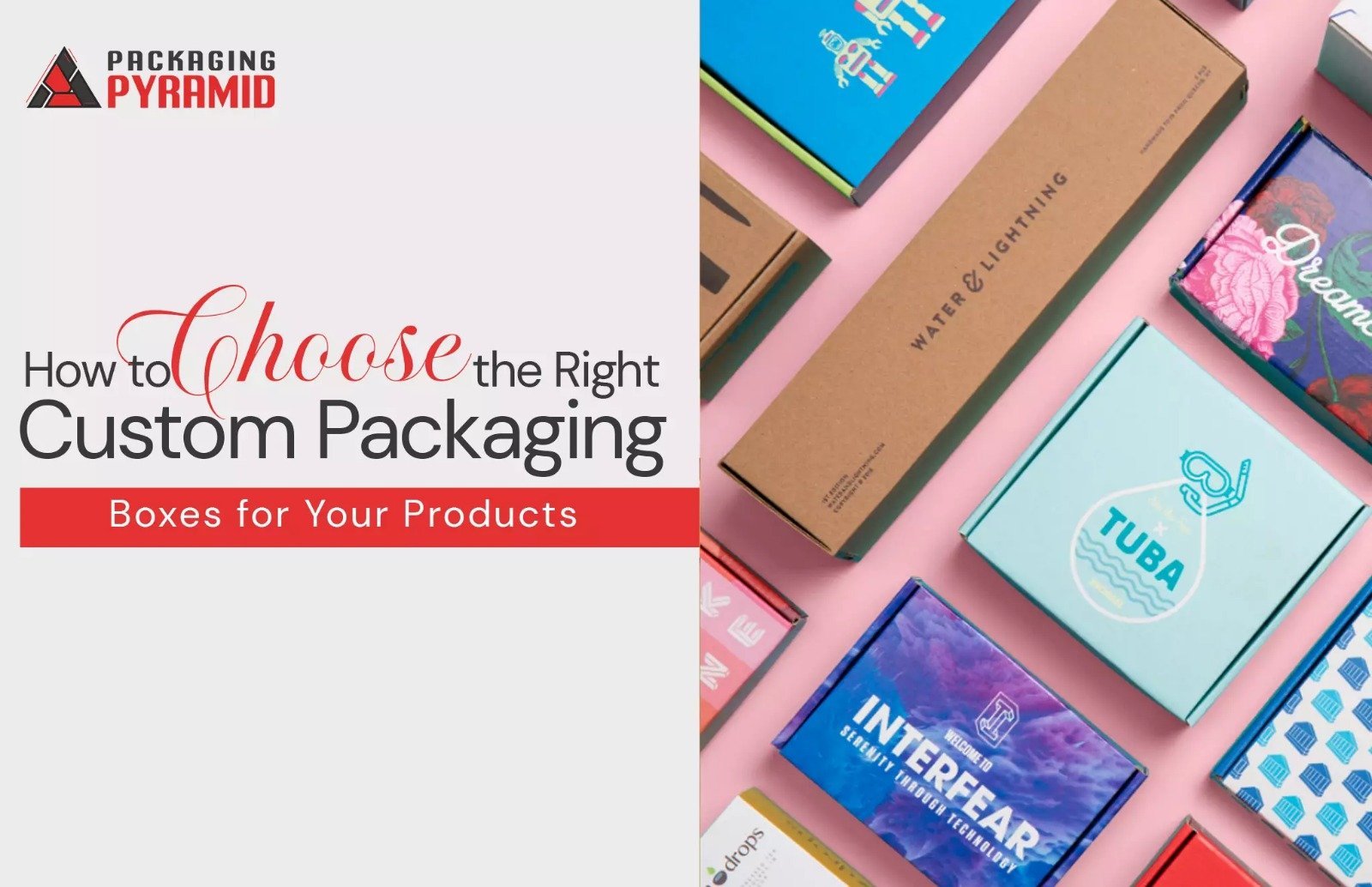 How to Choose the Right Custom Packaging Boxes for Your Products?